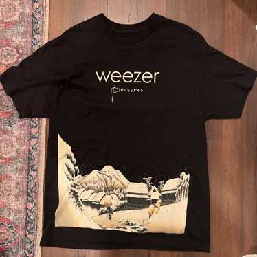 weezer Pleasures Tシャツ ブラック weezer × pleasures Tシャツ ブラックLサイズ - メルカリ