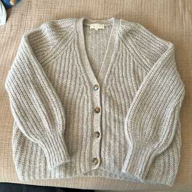 SÉZANE sezane BASILE カーディガン　ライトベージュ Basile Cardigan - Light Beige - Alpaca - Sézane