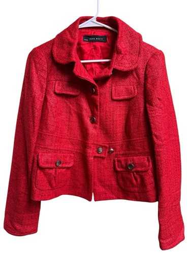 ★ZARA★ BOUCLE BUTTON JACKET BOUCLÉ BUTTON JACKET - Mid-ecru | ZARA United States