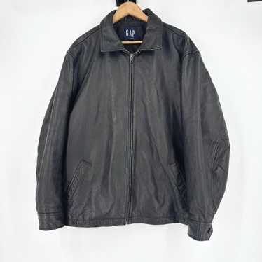 Vintage leather bomber gap jacket - Gem