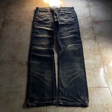 2010ss Y's sarouel black denim archive