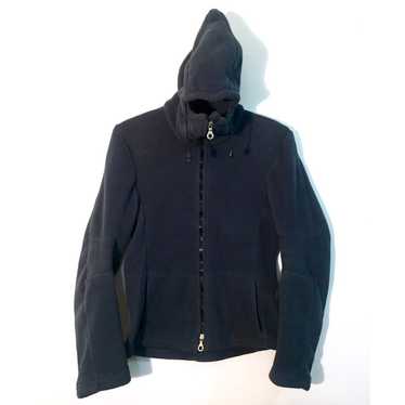 1990s Vexed Generation Leather Ninja Neck Jacket - Size XL