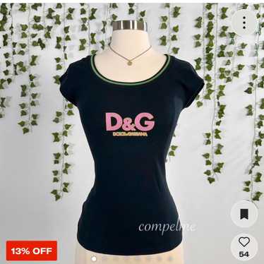 y2k top dolce gabbana - Gem