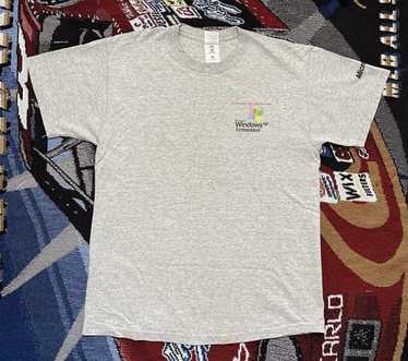 90s USA製ヴィンテージ　Windows XP Tシャツ マイクロソフト RARE Vintage Microsoft Windows T Shirt Size X-Large XL Promo