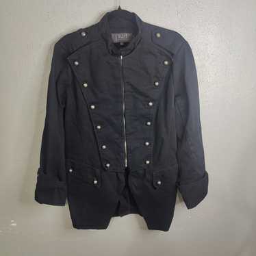 TRIPP NYC ナポレオンジャケット 黒 ミリタリージャケット M TRIPP NYC ナポレオンジャケット 黒 ミリタリージャケット M