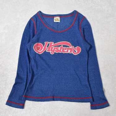 ヒステリックグラマー　パープル ヴィンテージ トレーナー 90s 90s 初期 Hysteric Glamour サーフィンデザイン スウェット