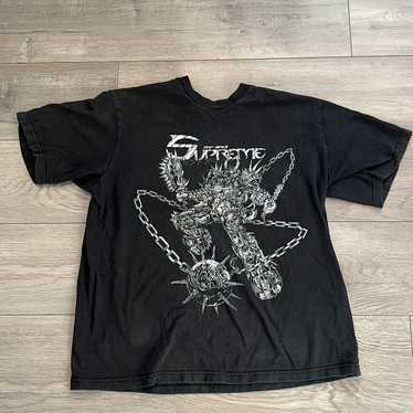 【SUPREME】 Supreme x 40 Acres Spikes T-Shirt Black - 25SS Supreme Supreme Spikes Tee | Grailed