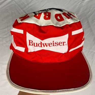 デッドストック Anheuser Busch キャップ Budweiser 帽子 BUD/バドウェイザー メッシュトラッカーキャップ 00年前後