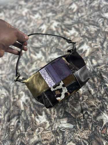 Coach mini patchwork bag - Gem