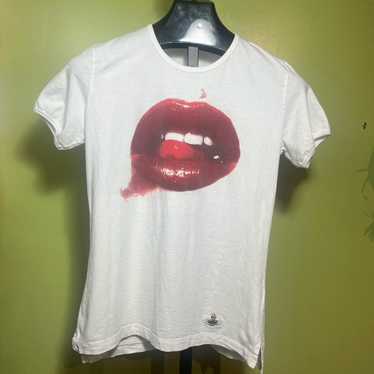 Vivienne Westwood RED グラフィックTシャツ NWT Vivienne Westwood Red Graphic Anglomania Concert Tshirt