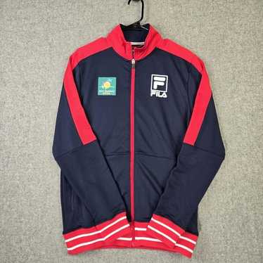 FILA JACKET (BNP PARIBAS OPEN 非売品) Fila BNP Paribas Open Tennis Jacket Size Adult XS White Full