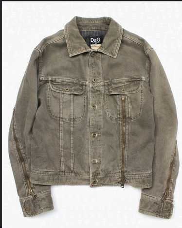 ジャケット・アウター DOLCE&GABBANA ma1 archive Dolce & Gabbana SS03 Cargo Military MA-1 Bomber Jacket