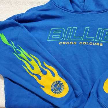 ビリーアイリッシュ 愛用 Cross Colours ロゴ パーカー 2色 Billie eilish cross colours - Gem