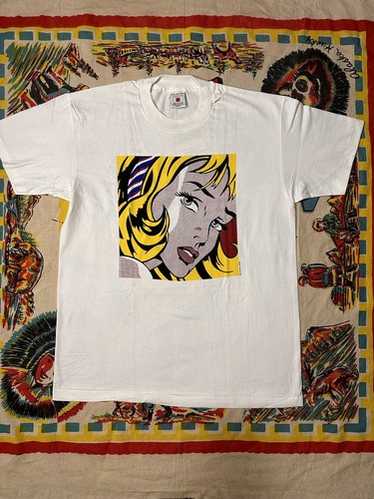 ROY LICHTENSTEIN 90sヴィンテージtシャツ Vintage 90s Roy Lichtenstein graphic Art Tee! – VACATION SF