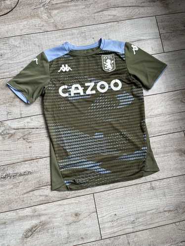 Aston Villa Kappa ホワイトジャージ Football shirt soccer FC Aston Villa Villans Training Kappa