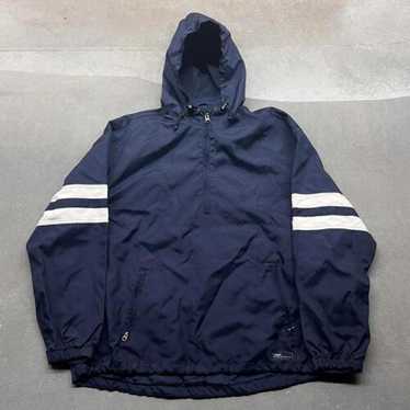 90S USA OLD NAVY ナイロンジップアップブルゾン オールドネイビー ☆ USA OLD NAVY ナイロンジップアップブルゾン オールド