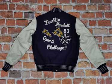 FRANKLIN & MARSHALL 99 Original Varsity Vintage Jacket Red