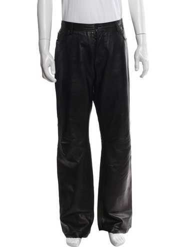 パンツ \"helmut lang\" 1998 real leather pants Helmut Lang Leather Pants, Size 28 UK - US