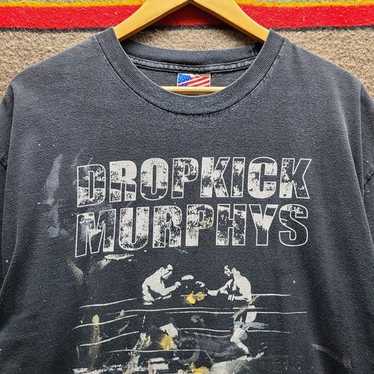 90-00s Dropkick Murphys Tシャツ XL USA Punk Dropkick Murphys - Boston Street Punk 90's Tour Shirt Size XL