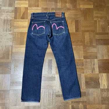 Evisu denim jeans pink - Gem