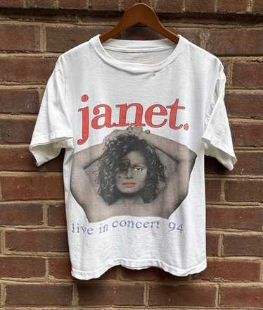 ヴィンテージ 90s JANET JACKSON WORLD TOUR 94 TEE ジャネット