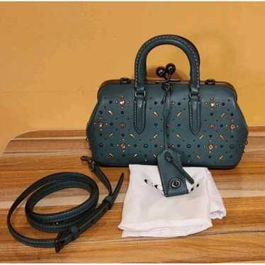 Coach Legacy Kiss Lock Python Satchel 【公式通販】