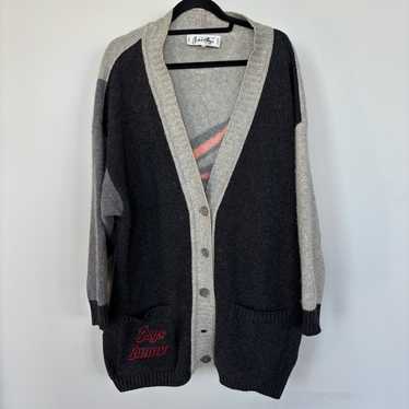 XL92年JC de Castelbajac Simpsons cardigan The Simpsons Freeze Max Bart Skeleton Button-Up Cardigan - Black