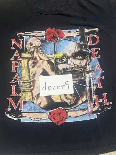 napalm death SxOxB uk&european tour tシャツ Napalm Death (ナパーム・デス) x SxOxB (エス・オー・ビー) UK