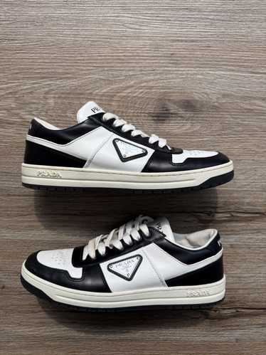 スニーカー PRADA | Downtown patent leather sneakers 2EE364_069_F0002 Buy Prada Downtown Leather 'Black Patent' - 2EE364 069 F0002