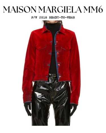 ジャケット・アウター maison margiela cropped velvet jacket 40 Polyester Twill Cropped Jacket in Black – SVRN