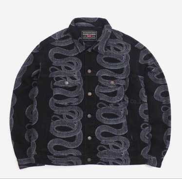 ジャケット・アウター supreme HYSTERIC GLAMOUR Snake Denim Supreme HYSTERIC GLAMOUR Snake Denim Trucker Jacket (SS21