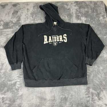 LOS ANGELES RAIDERS Vtg 1990s Hood Hoodie STARTER Sweater