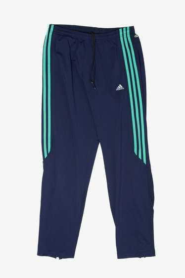 パンツ 00s adidas wide track pants y2k teck M Vintage Y2K Adidas Men's M Track Pants Black Polyester