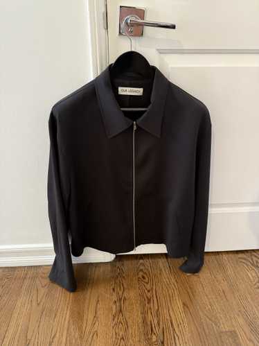 Our legacy 黒 クロップドジャケット ジッパー付き 楽天市場】【中古】OUR LEGACY「 SHRUNKEN FULLZIP POLO BLACK