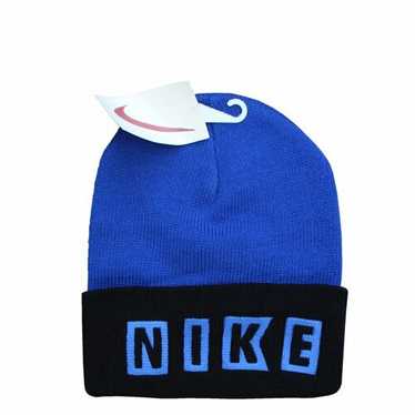 ニ*ニ様 90s Nike navy beanie big swoosh AP6 ニ*ニ様 90s Nike navy beanie big swoosh AP6 Vintage Nike