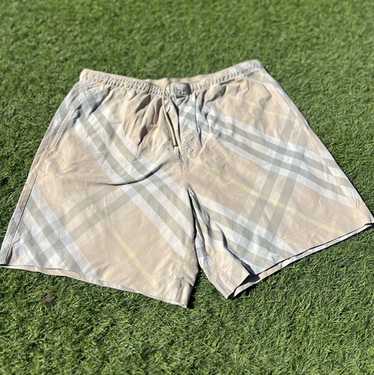BURBERRY★セレブ愛用 Vintage Check swim shorts Vintage Check Swim Shorts Archive Beige | The Webster
