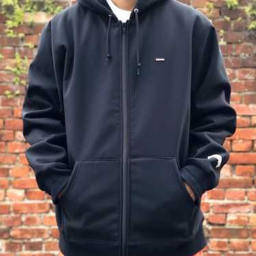 【SUPREME】WINDSTOPPER ZIP UP HOODED SWEATSHIRT BLACK 24FW Supreme WINDSTOPPER Zip Up Hooded Sweatshirt (FW24) - $198