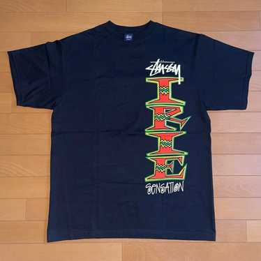 希少】90s stussy USA製 マフラー ステューシー 紺タグ old