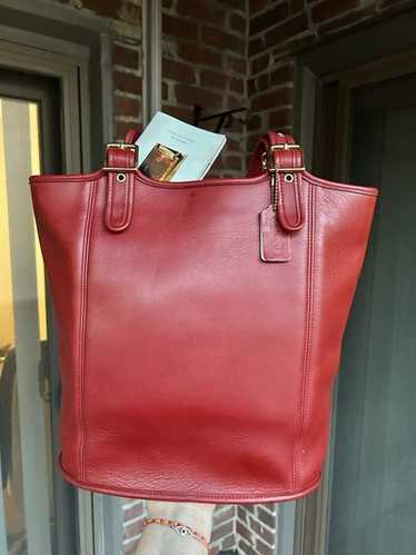 バッグ OLD COACH Large tote bag RED $_57.JPG?set_id=880000500F