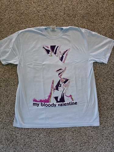 my bloody valentine tシャツ　90s 90s MY BLOODY VALENTINE ULTRA RARE WASHED BLACK T-SHIRT