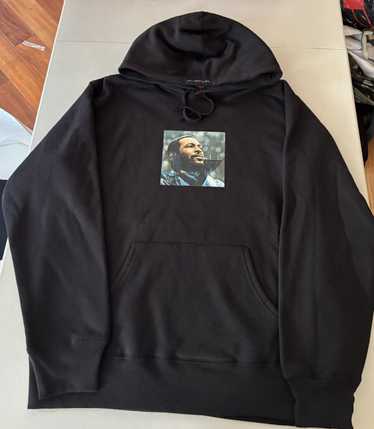 トップス Supreme Marvin Gaye Hooded Sweatshirt M Supreme Marvin Gaye Hooded Sweatshirt Black Men's - FW18 - US