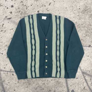 トップス Campus 60s vintage cardigan Vintage 1960s/70s Campus Cardigan Sweater Multicolor size L