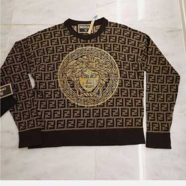 【即発】FENDACE（FENDI x VERSACE）ニット org.jpg