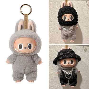 POP MART LABUBU Sesame Bean ぬいぐるみキーホルダー Labubu Sesame Bean Plush Pendant | Pop Mart Tasty Macarons