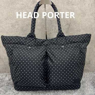 ✨美品✨ HEAD PORTER BLACK BEAUTY トートバッグ✨ Head Porter Japan Black Beauty Tote Bag is back in stock