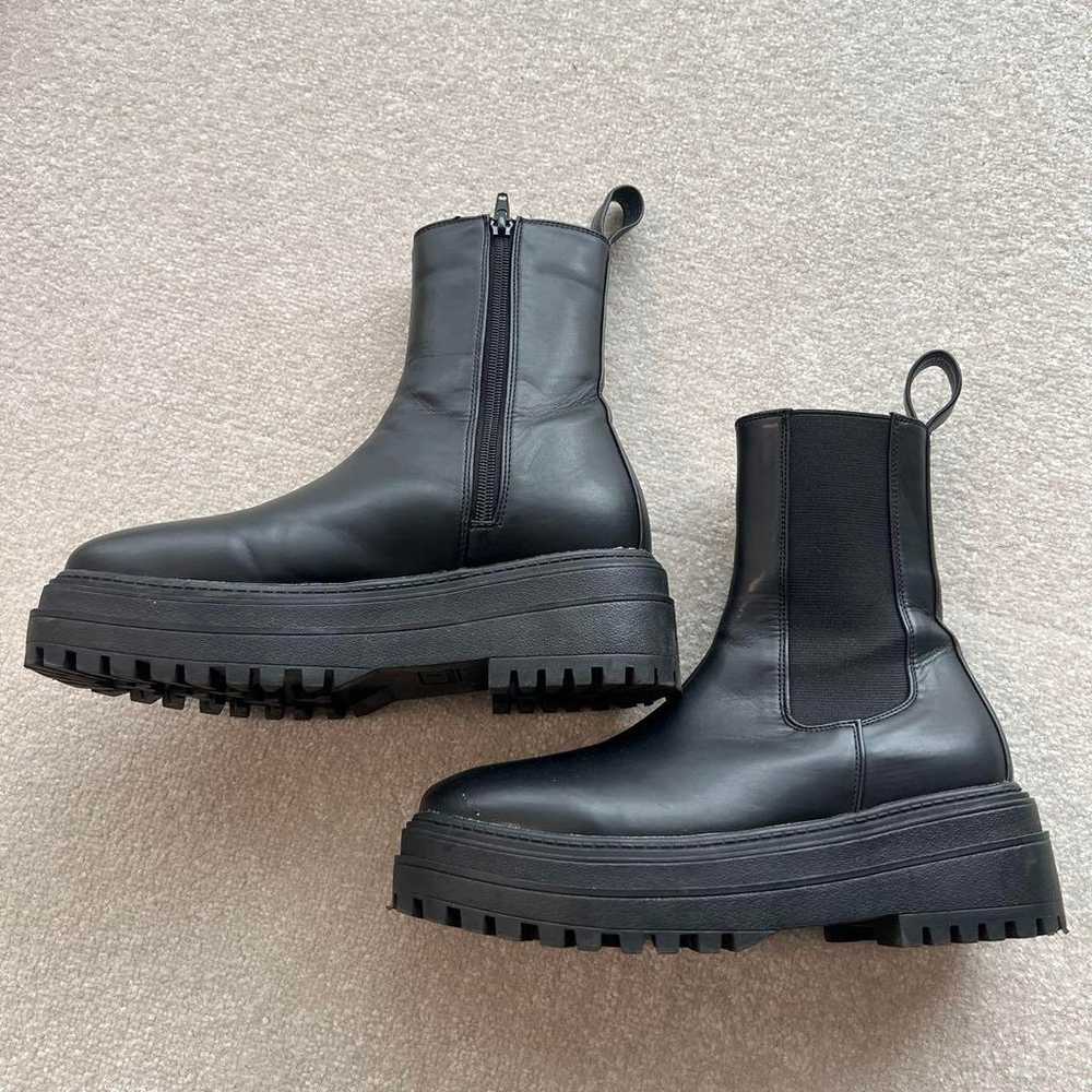 AZUL BY MOUSSY Track Sole Side Gore Boots