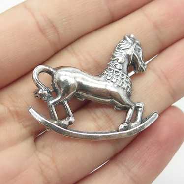 90's Jezlaine ロッキングホース 馬モチーフ 925 シルバー ヴィ 90's Jezlaine ロッキングホース 馬モチーフ 925 シルバー ヴィ