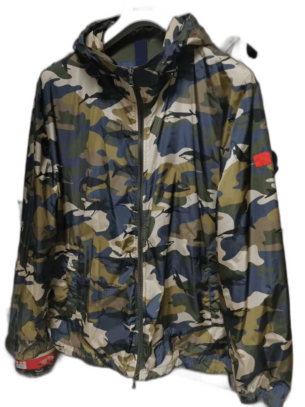Moncler Paul Shark Camouflage Windbreaker Jacket