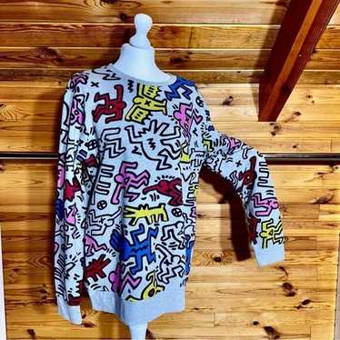 90s Keith Haring x gap vintage スウェット XL 90s Keith Haring x gap vintage スウェット XL4743【未開封品