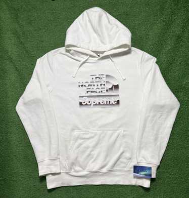 Supreme x North Face SS18 llic Logo Hooded Sweatshirt 白 Supreme The North Face Photo Hooded Sweatshirt (FW18) - $138